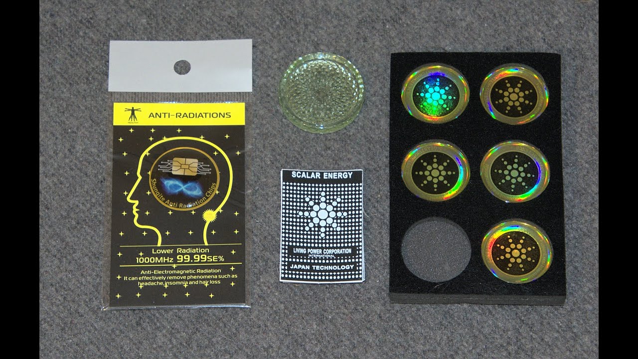 radioaktywne "odpromienniki" Quantum Shield z Aliexpress - radioactive "antiradiators" Aliexpress