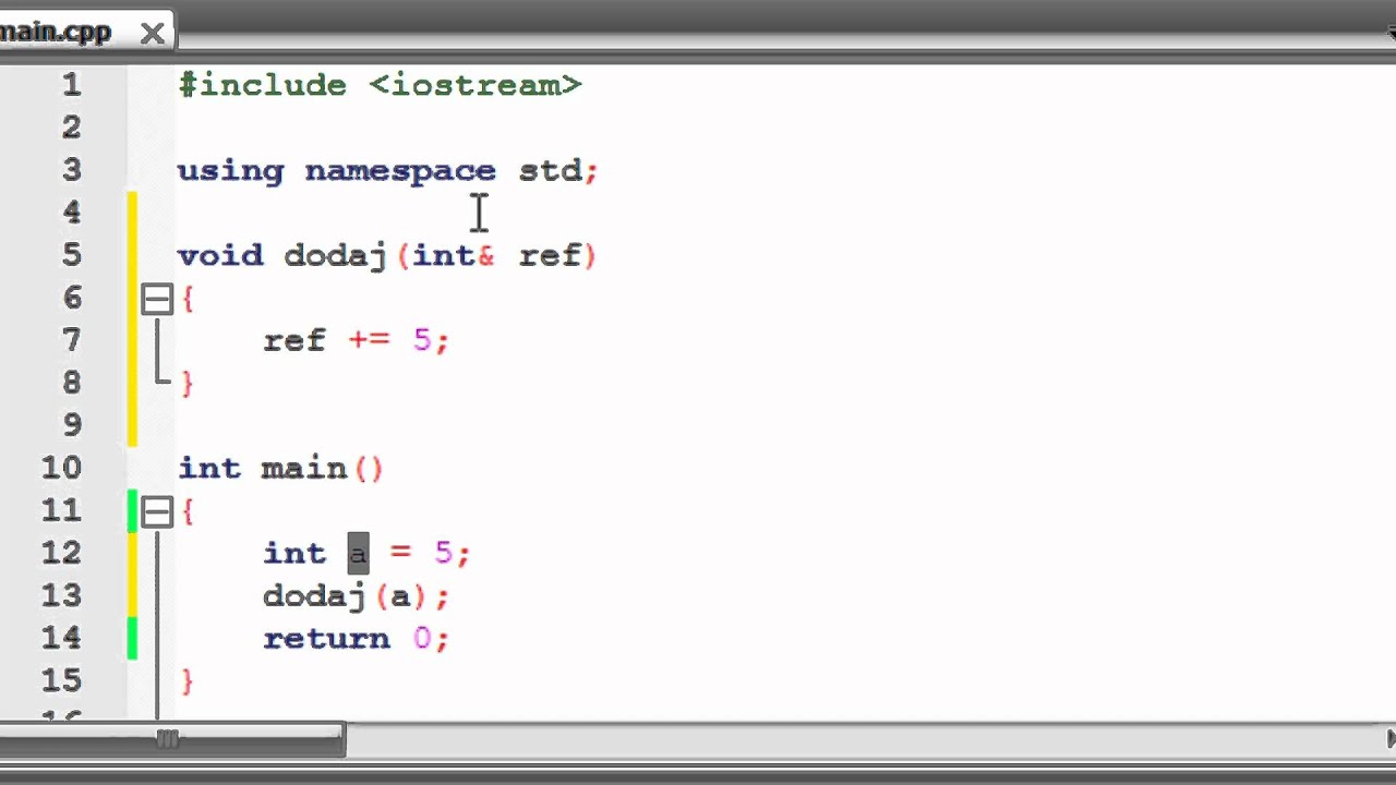 Kurs C++ 24: Przekazywanie Przez Referencje