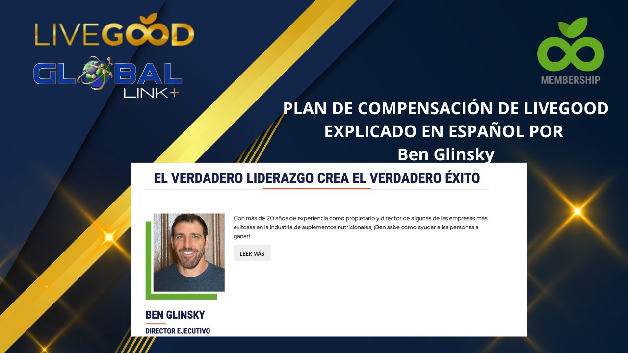 Livegood Compensation Plan IN SPANISH