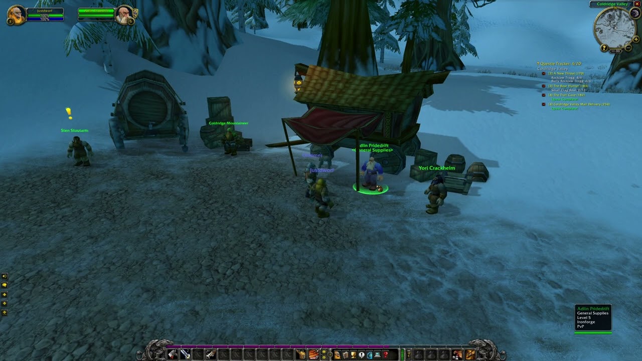 From where to buy Bullets in Coldridge Valley, WoW Classic