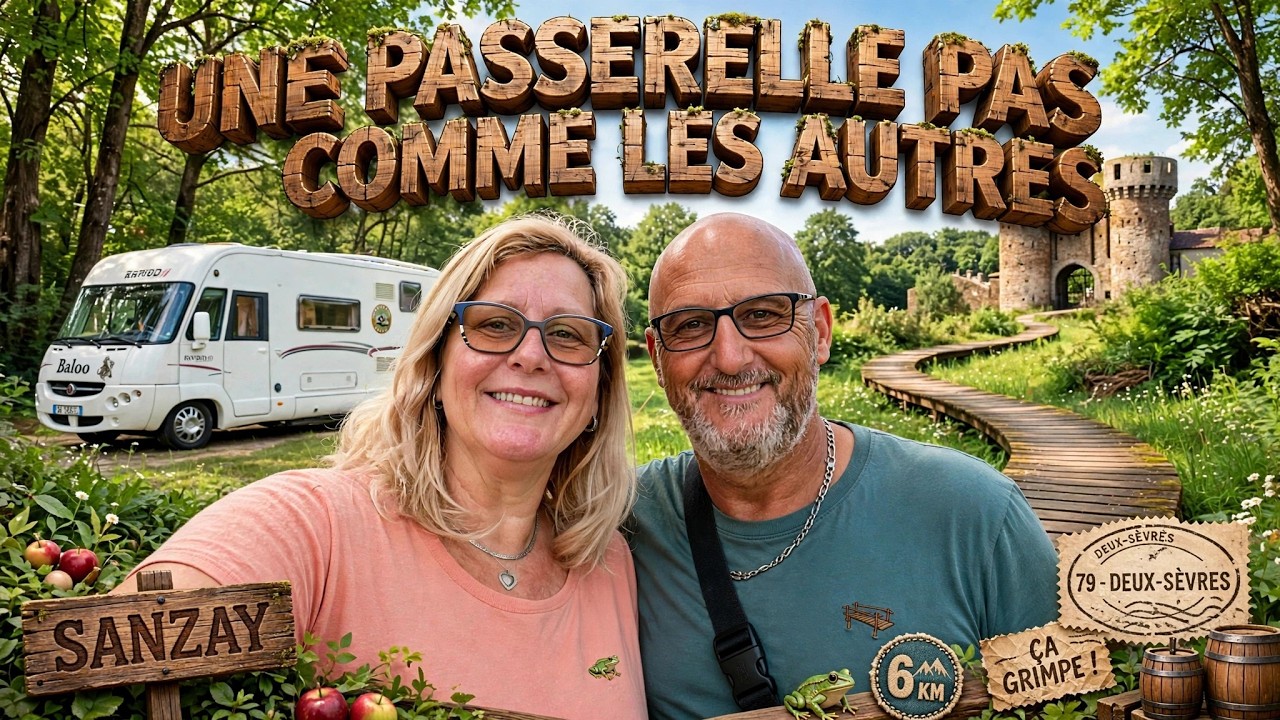 259 👉 Château de Sanzay & Argentonnay 🇫🇷 | Road trip en camping-car dans les Deux-Sèvres