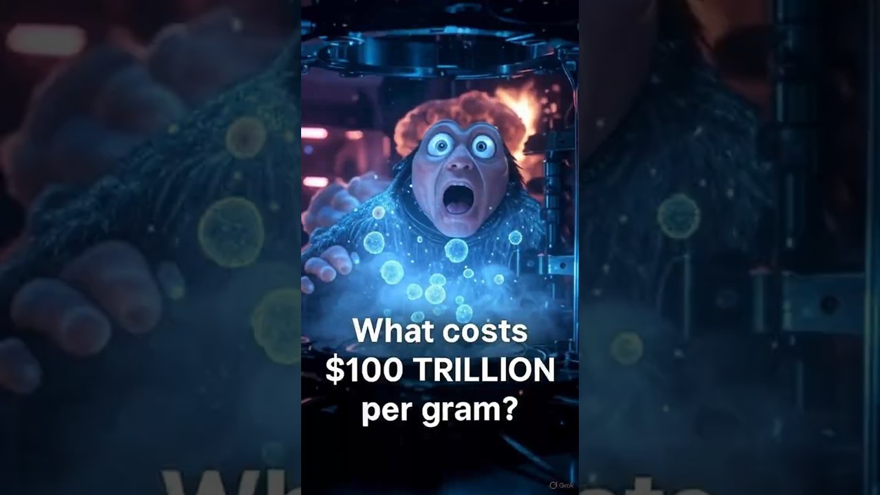 1 Gram Costs $100 TRILLION&hellip; and Can End the World 🤯☠️
