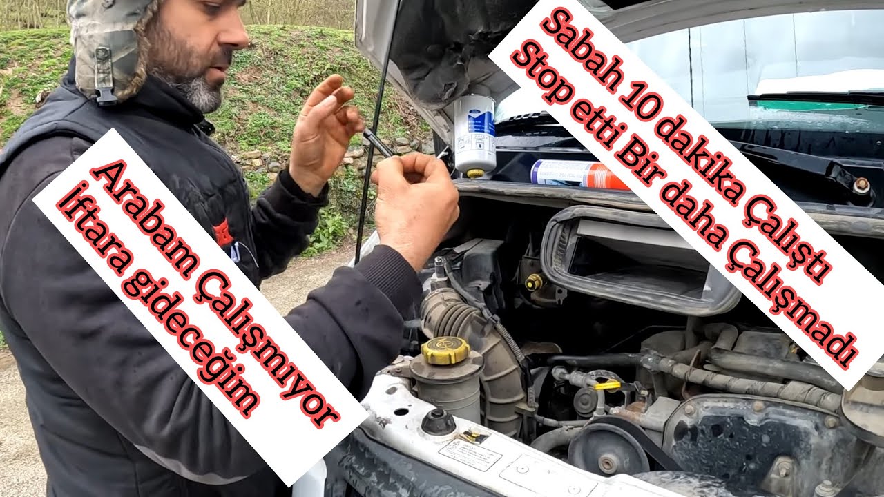 Ford Transit 330 Minibüs Hava Yapmış Çalışmıyor / İftara Gideceğim Gel Bi Bak dedi