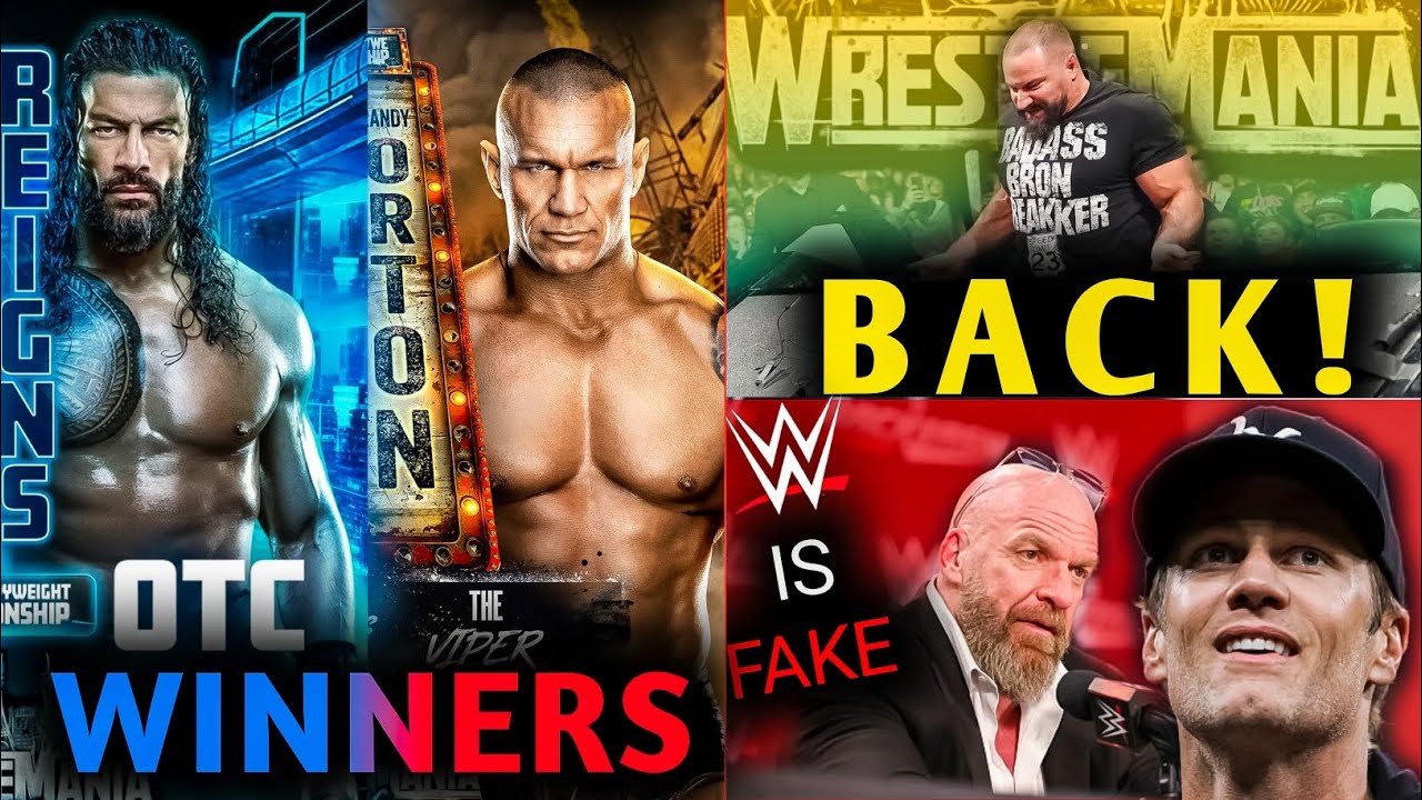 ☝️Roman Reigns & Randy Orton WINNING AT WrestleMania 42🔥| Bron Brekker Back🤯| WWE IS FAKE | WWE News