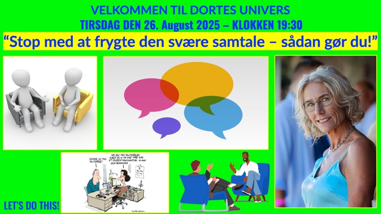 Stop med at frygte den svære samtale – sådan gør du! 