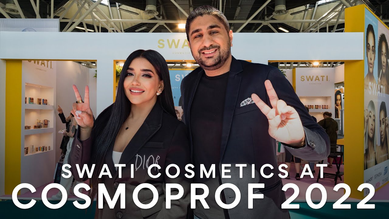 SWATI Cosmetics at COSMOPROF Bologna, Italy 2022