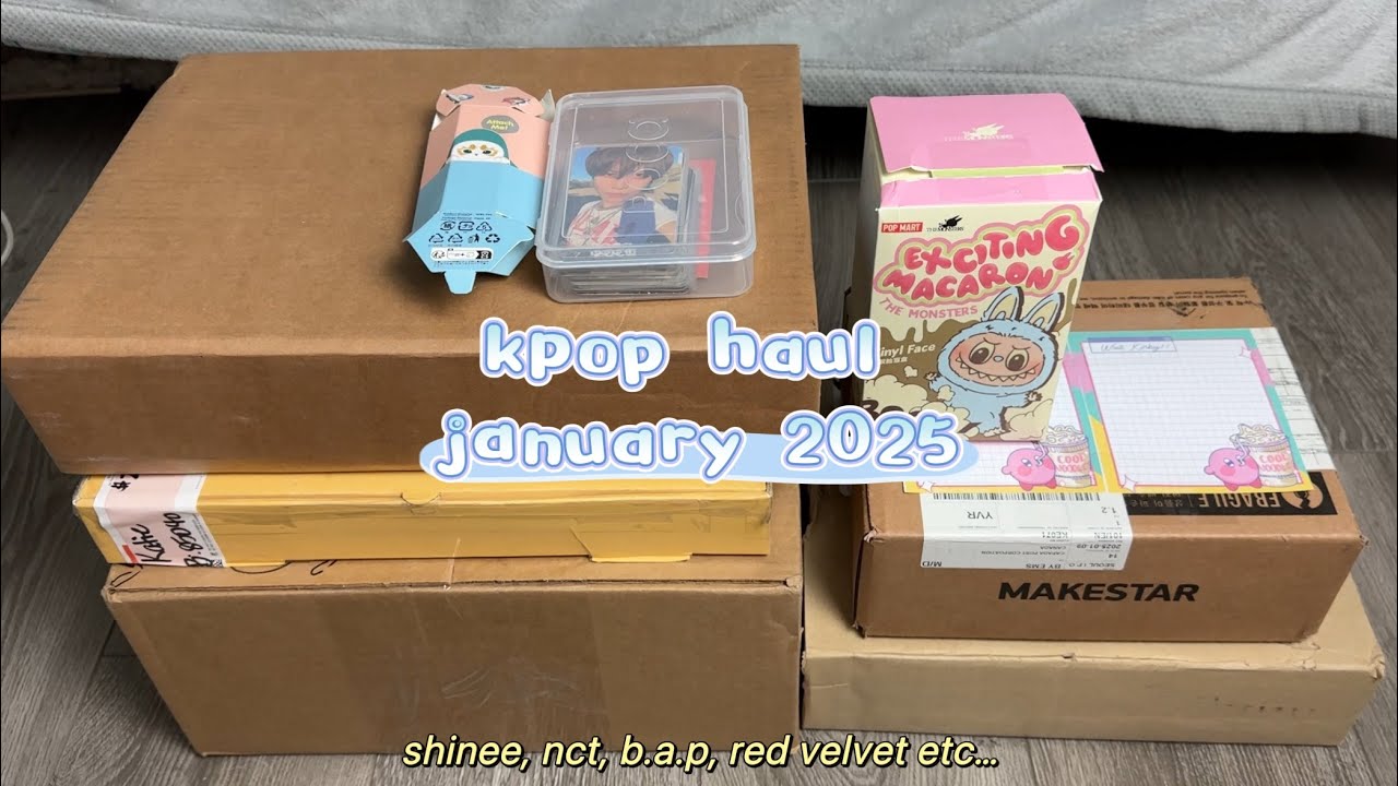 Second Big Kpop Haul in January 2025!! 🎉
