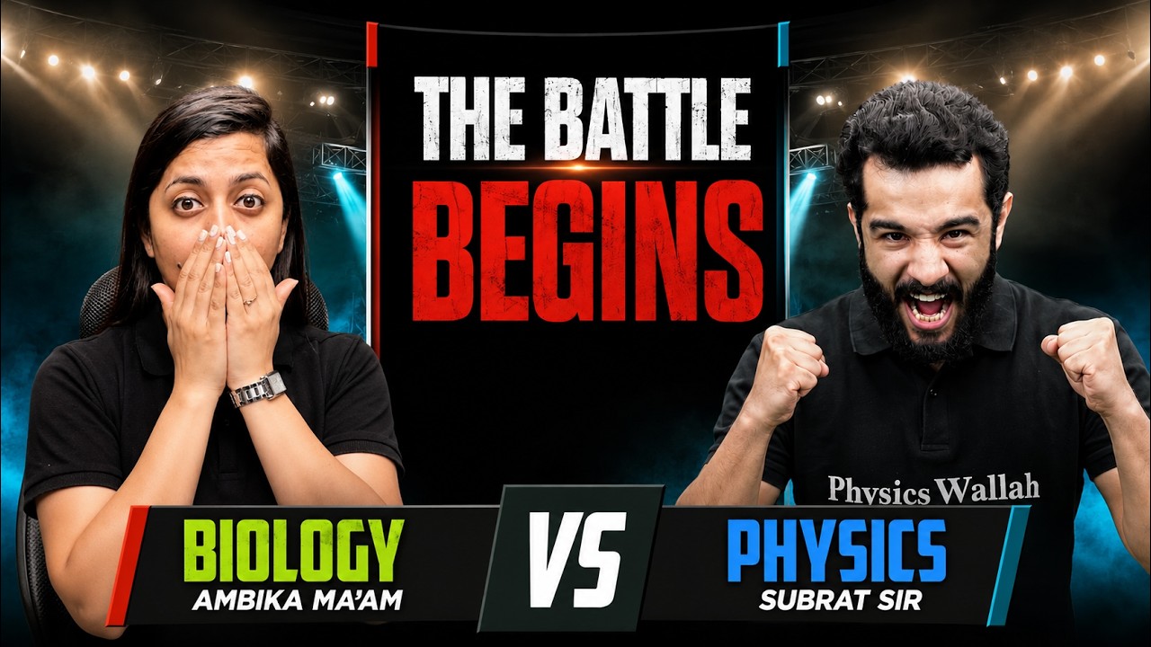 The Battle Between Physics & Biology Begins ⚔️ | NEET 2027