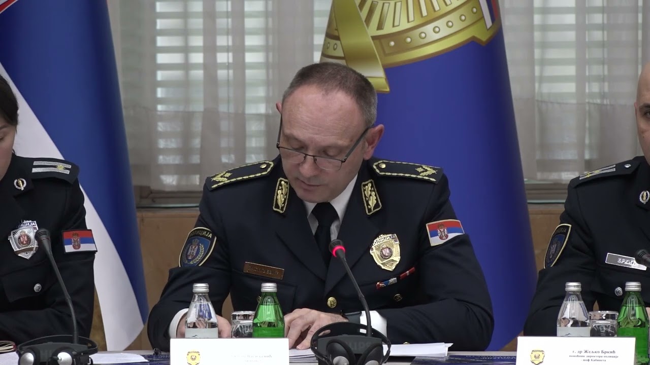Direktor Vasiljević: Kriminal u padu, te&scaron;ka ubistva rasvetljena, rekordne zaplene droga