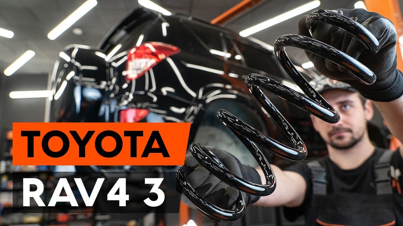 C&oacute;mo cambiar los muelles de suspensi&oacute;n traseros en TOYOTA RAV 4 3 (XA30) [V&Iacute;DEO TUTORIAL DE AUTODOC]