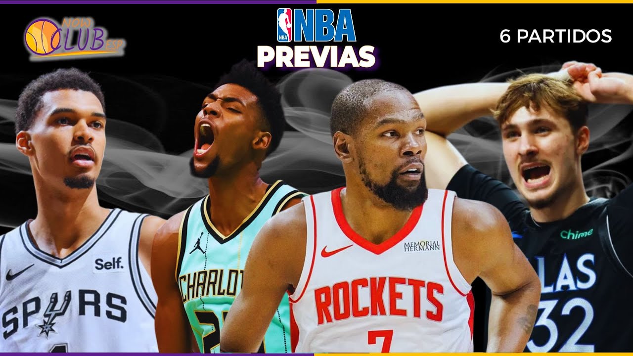 PREVIAS partidos NBA | 31.01.2026 | #100 Los HORNETS MIRAN al PLAY-IN; FLAGG YA MANDA en los MAVS