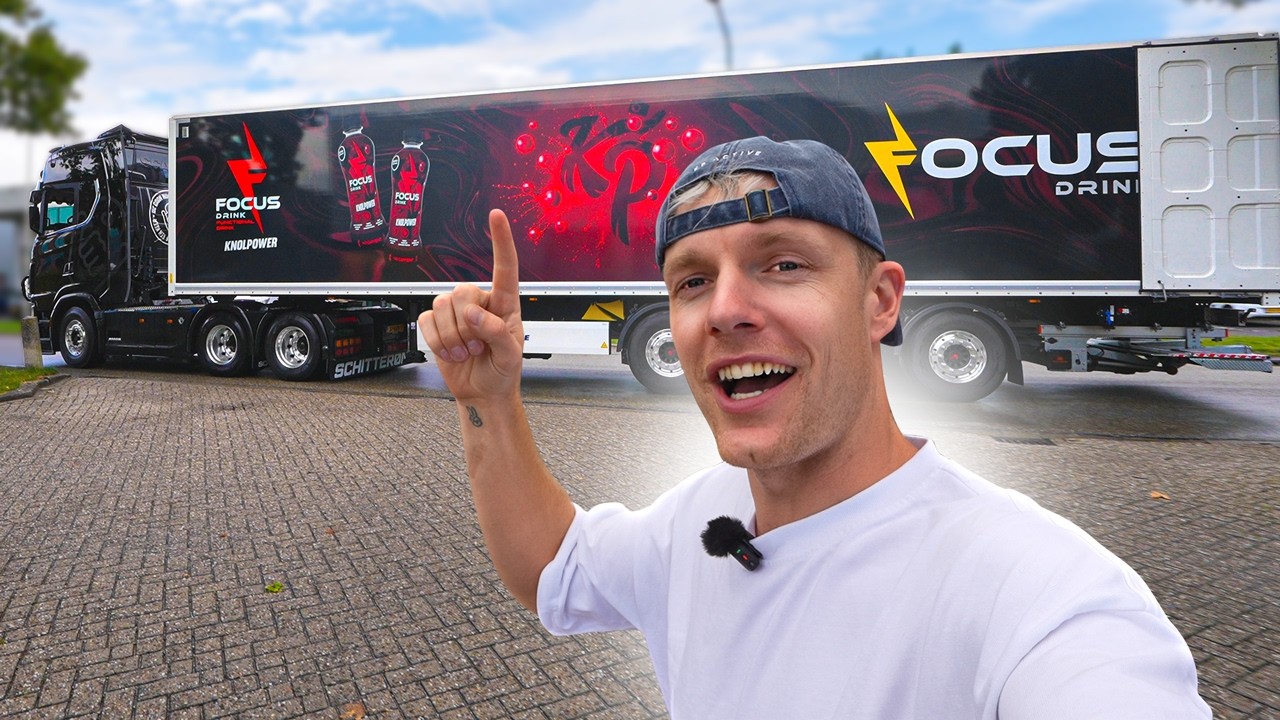 FOCUS DRINK BEZORGEN MET DE VRACHTWAGEN! #4414 #4415