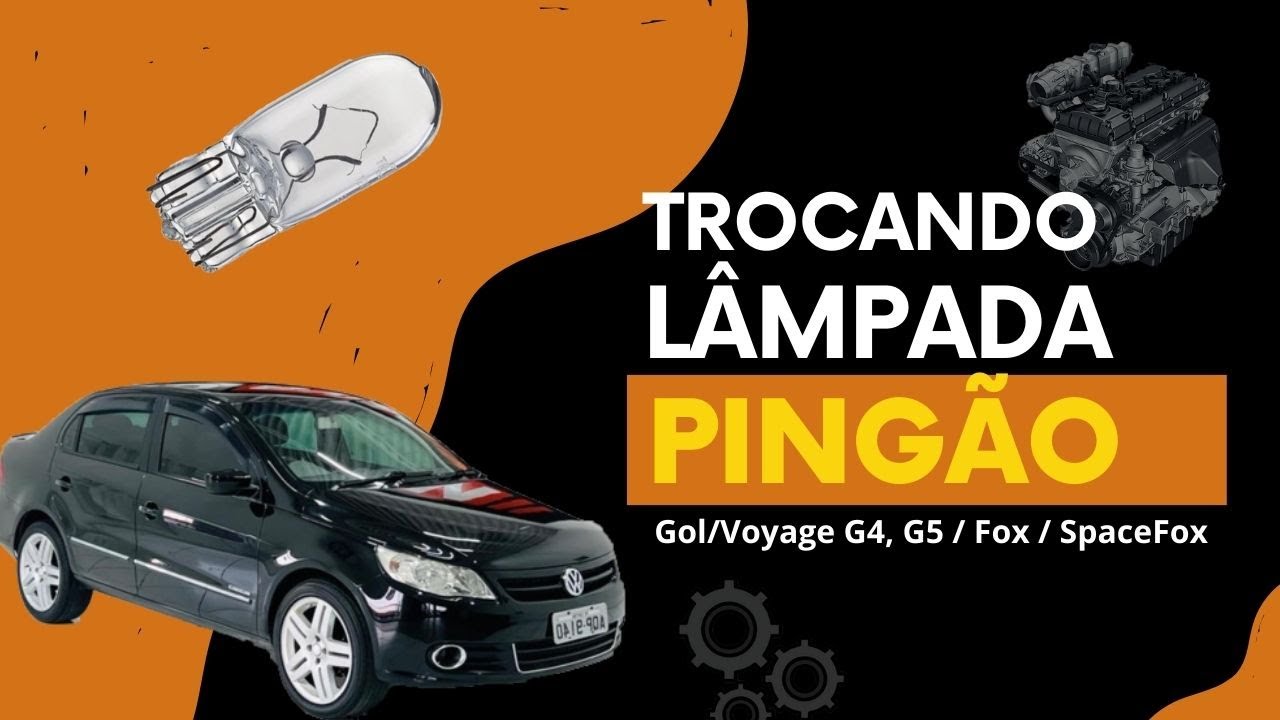 COMO TROCAR A LÂMPADA PINGO?