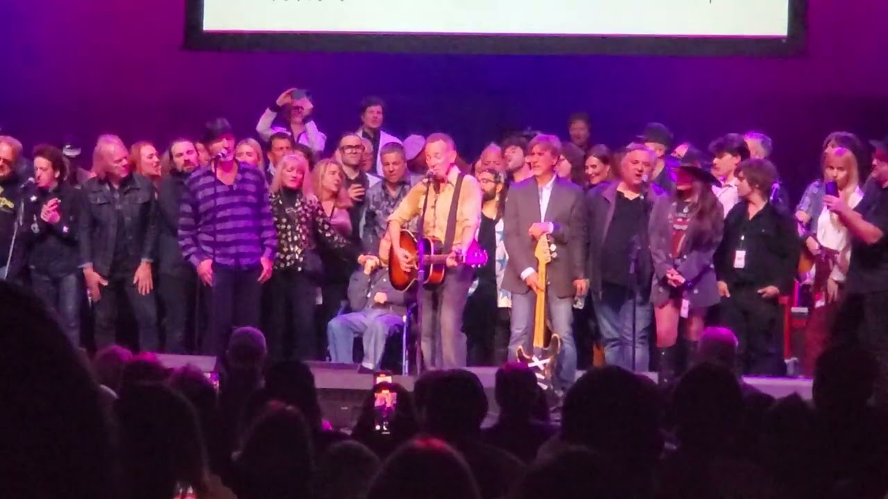 Bruce Springsteen Thunder Road  Bob's Birthday Bash Light of Day 1/18/25 Count Basie Theater NJ