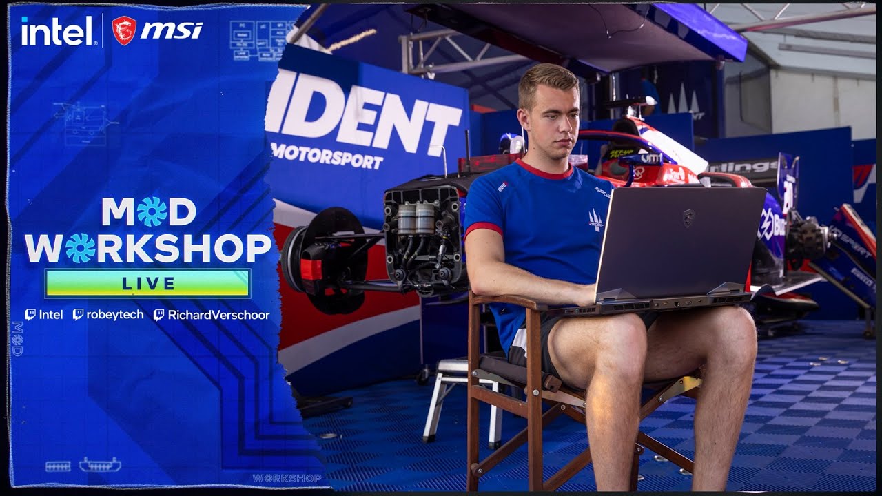 Mod Workshop ft. Richard Verschoor & Robeytech! | Intel Gaming