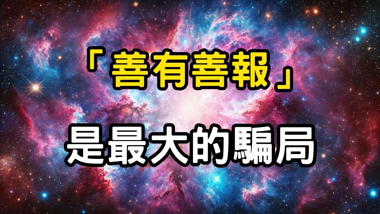 「善有善報」是最大的騙局？佛陀揭露「因果法則」的宇宙真相：你以為的「報應」，其實只是未被看穿的幻象 #開悟 #覺醒 #靈性成長