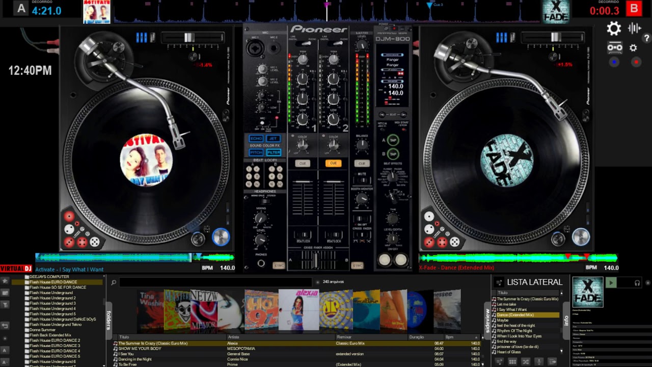 Set Mixado Eurodance Vol. 10