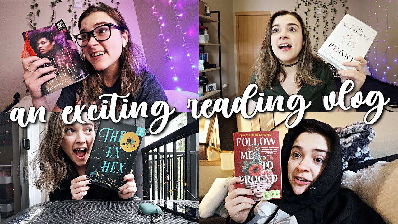Reading NEW Horror Books + a romance about witches ☪️🔮✨🌙 [reading vlog]