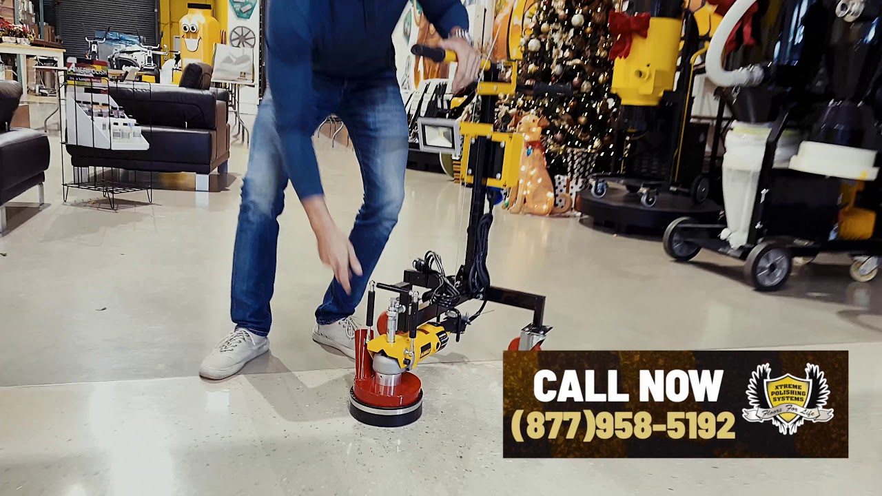 How to Operate a Tiny Genie Edger & Grinder Tutorial | #xps #grindermachine #surfacepreparation