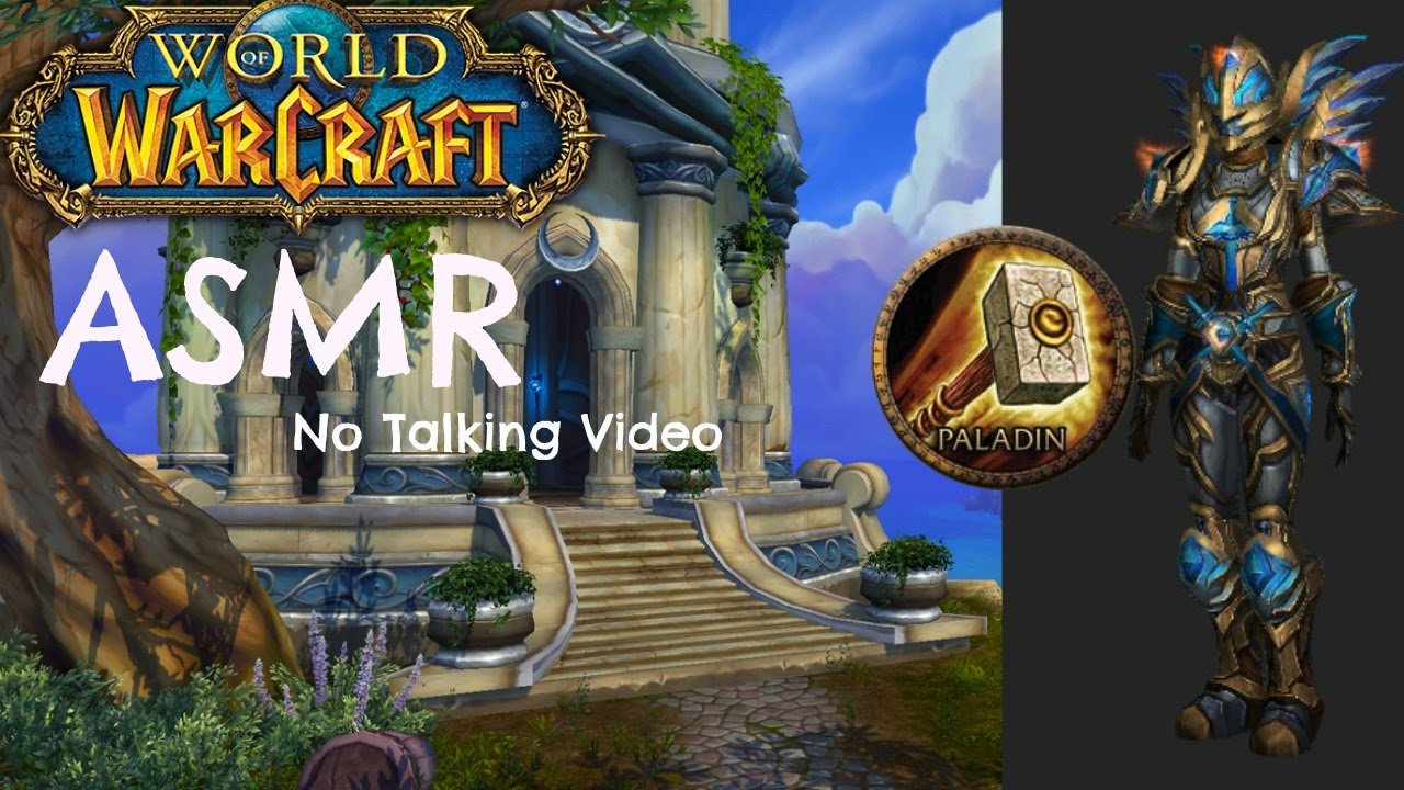 *ASMR* WoW: Paladin Daily Routine & Questing - No Talking