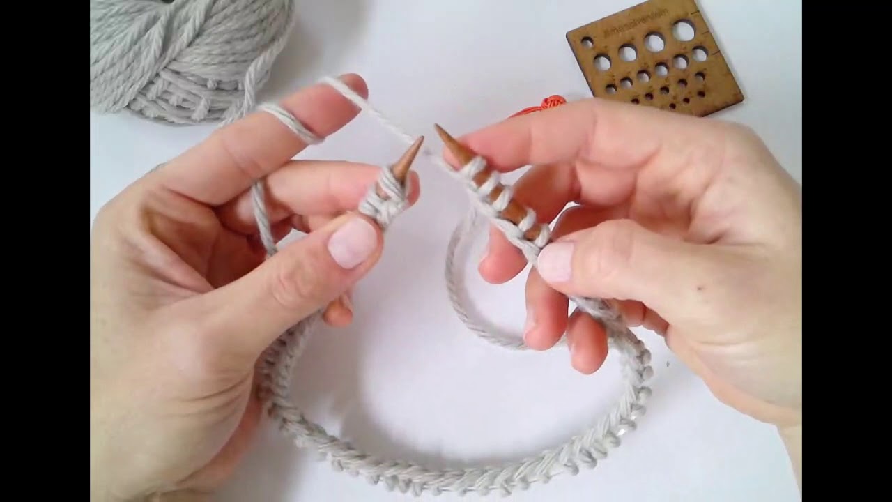 Runde schliessen ohne Lücke - Runden stricken