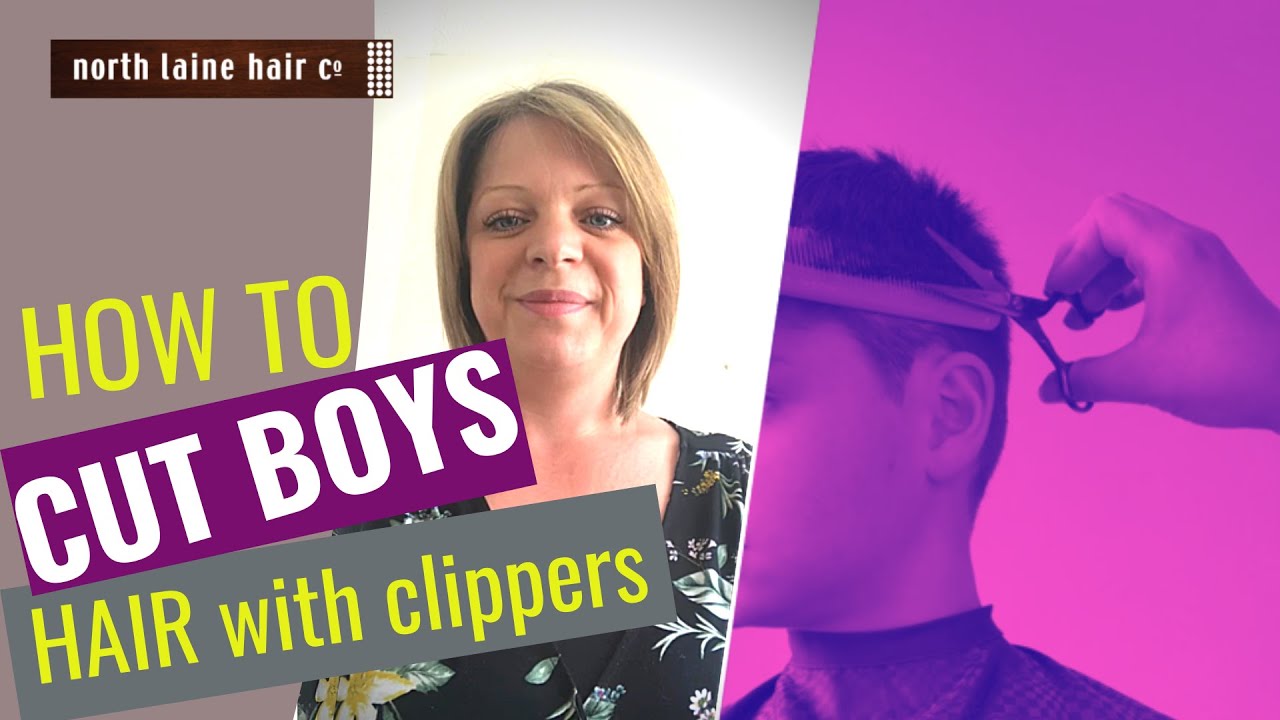HOW TO CUT BOY'S HAIR ¦ Using Clippers & Scissors [Step by Step Tutorial]