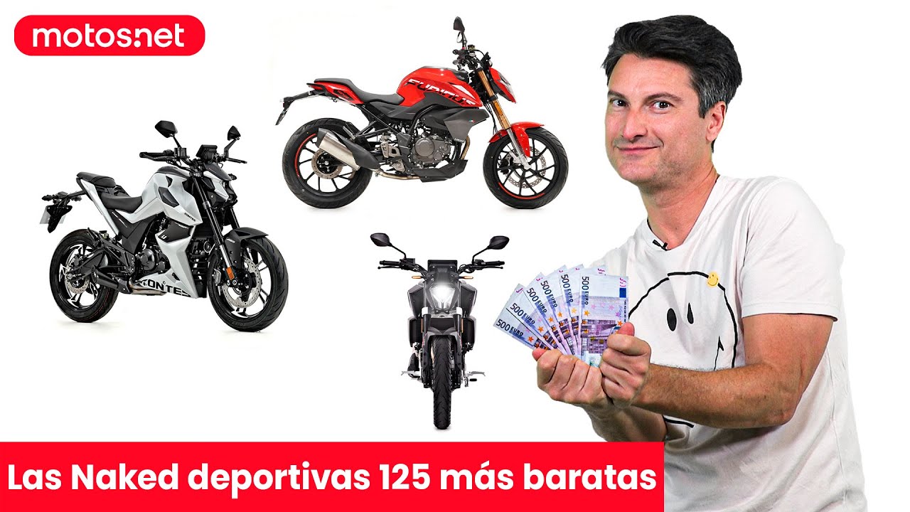 🫰🏼Las motos naked deportivas más baratas 2024 / Nuestro TOP entre las 125cc / Reportaje / motos.net