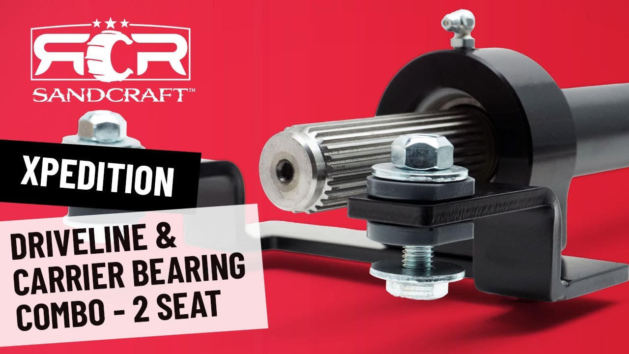 SANDCRAFT DIY Installation - Xpedition 2 Seat Driveline & Carrier Bearing