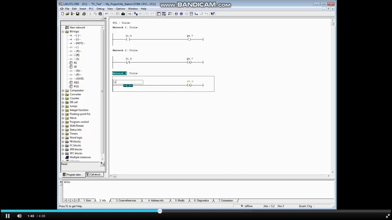 Assignment, Set & Reset Coils In Ladder Logic - Video 38