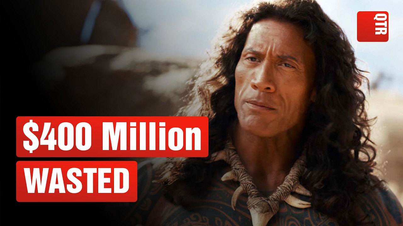 Why Moana BOMBED At The Box Office: $125M Loss