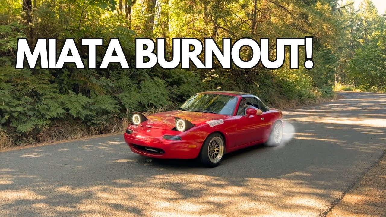 FULL SEND IN THE MIATA!! Shake Down Test Drive!