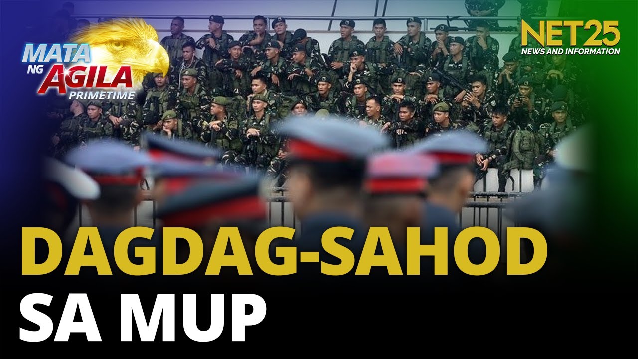 Military at uniformed personnel may dagdag sa basic pay simula Enero 2026