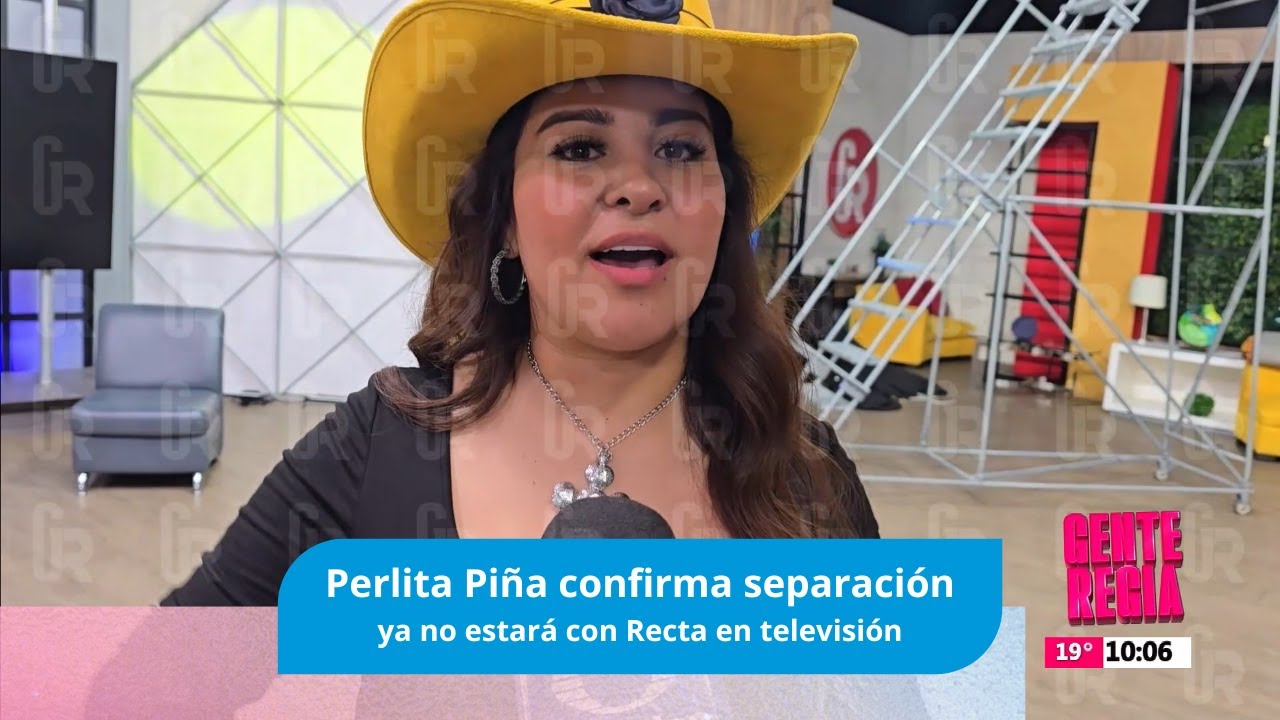 Perlita y Recta seguirán trabajando juntos fuera de la televisión | Gente Regia