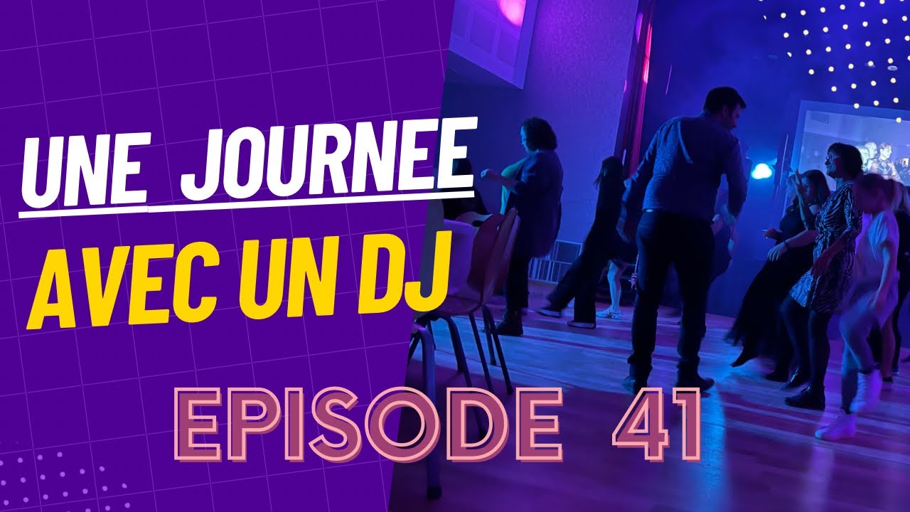 Une journée avec un DJ : épisode 41 . Dernière de 2023 !! Soirée entreprise - Renault Le Mans