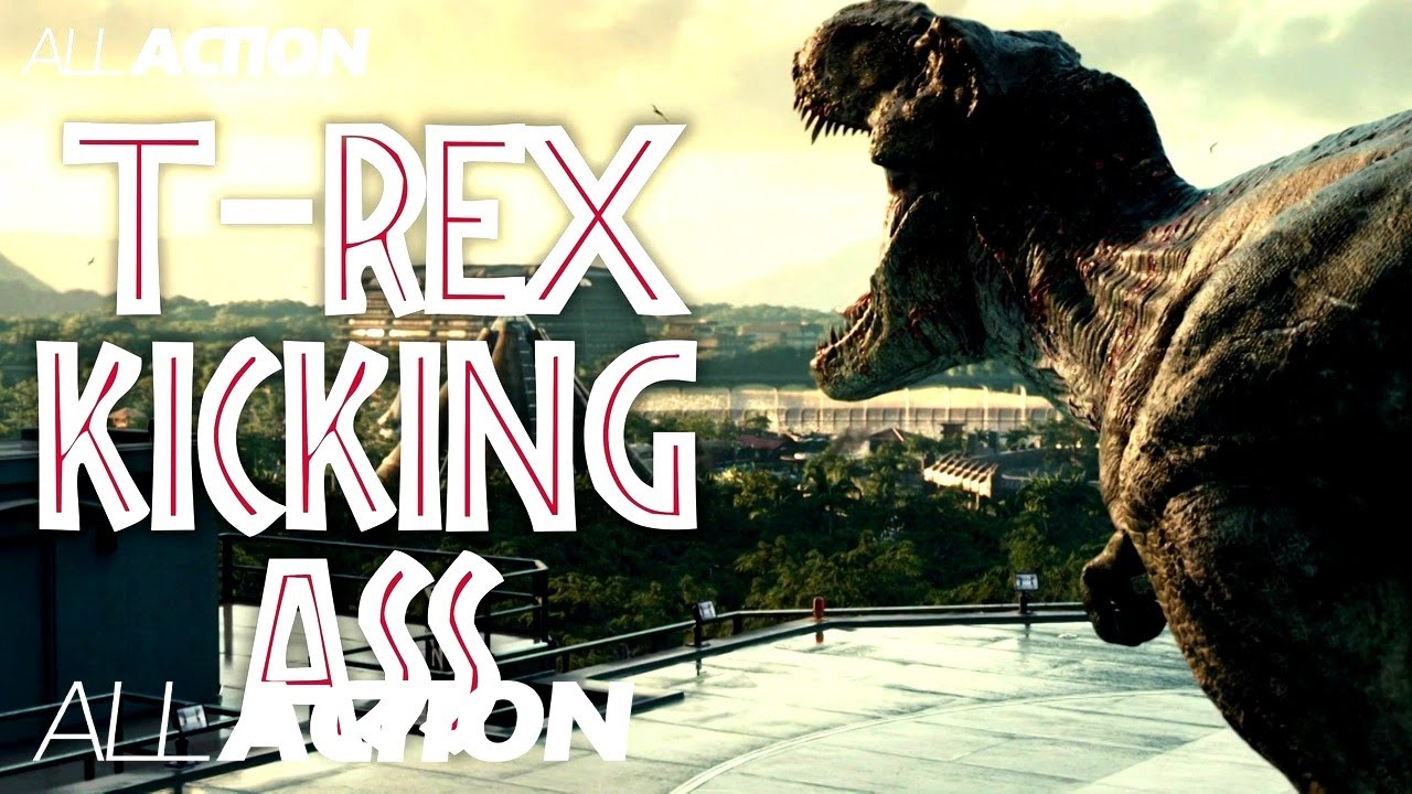 Terrifying T-Rex Moments | Jurassic Park Franchise | All Action