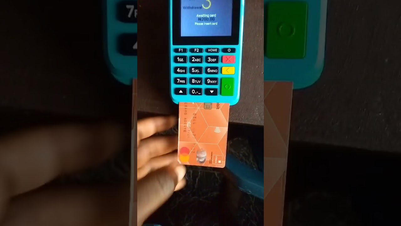 How To Make Withdrawal With Moniepoint POS Terminals