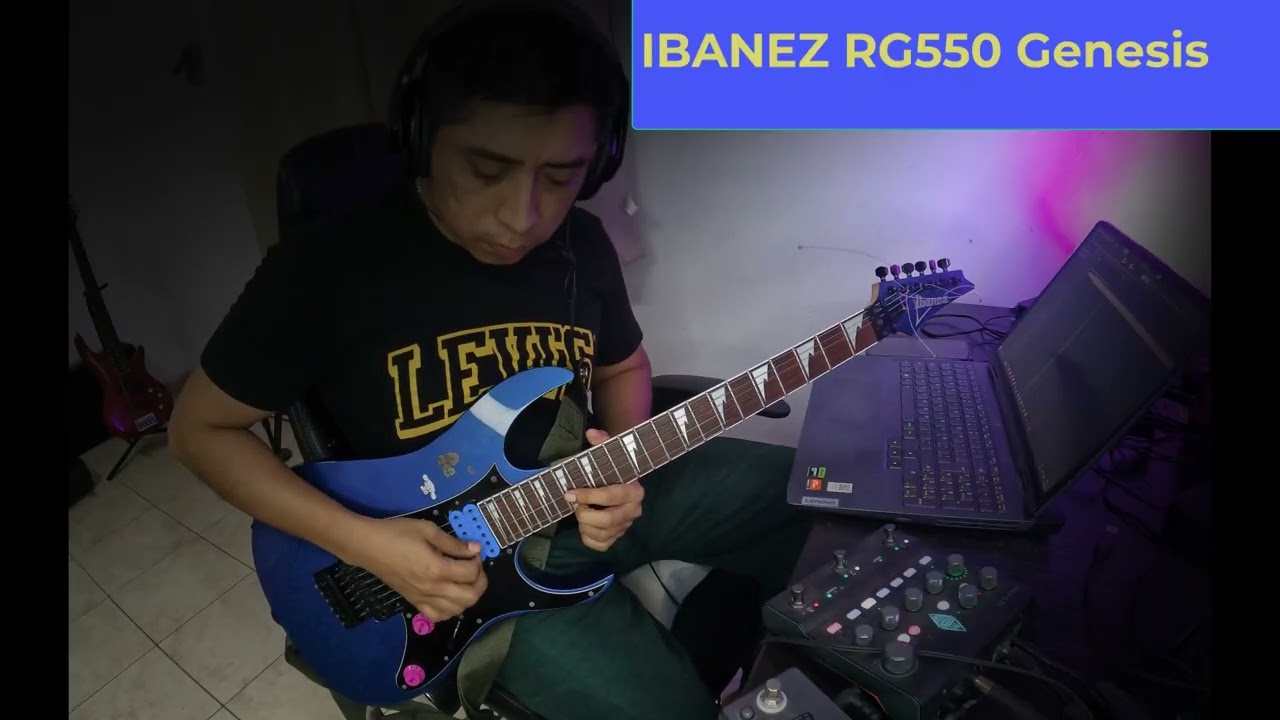 ¿Funk y Metal con la misma guitarra? | Ibanez RG550 Genesis