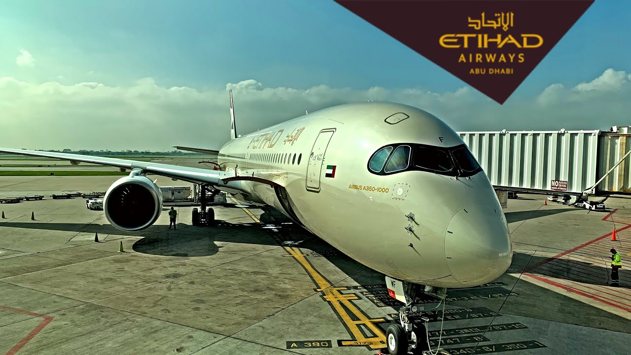 ETIHAD AIRWAYS | ABU DHABI TO CHICAGO | ECONOMY ONBOARD A350-1000