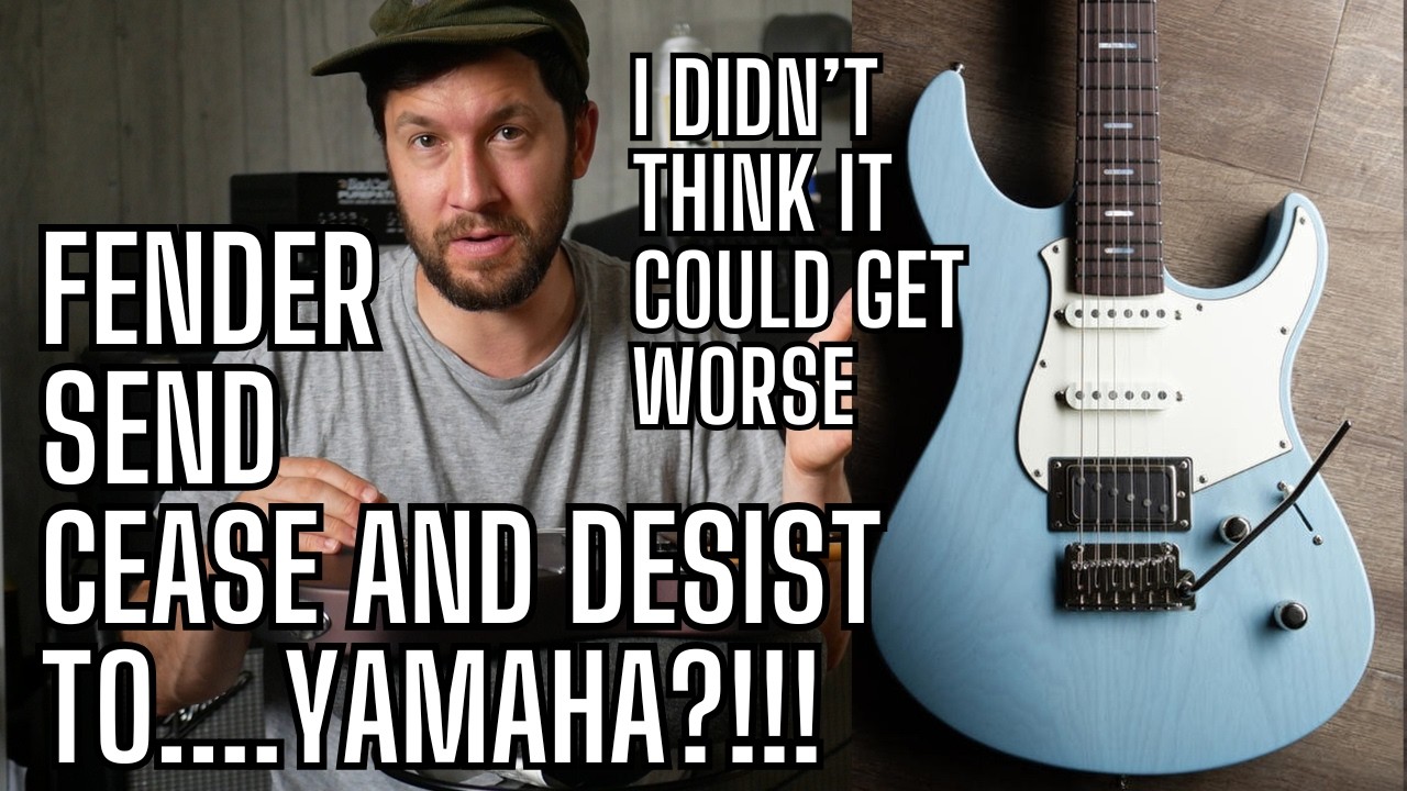 Are You SERIOUS - Fender Sent a Cease and Desist to Yamaha - THIS IS INSANE