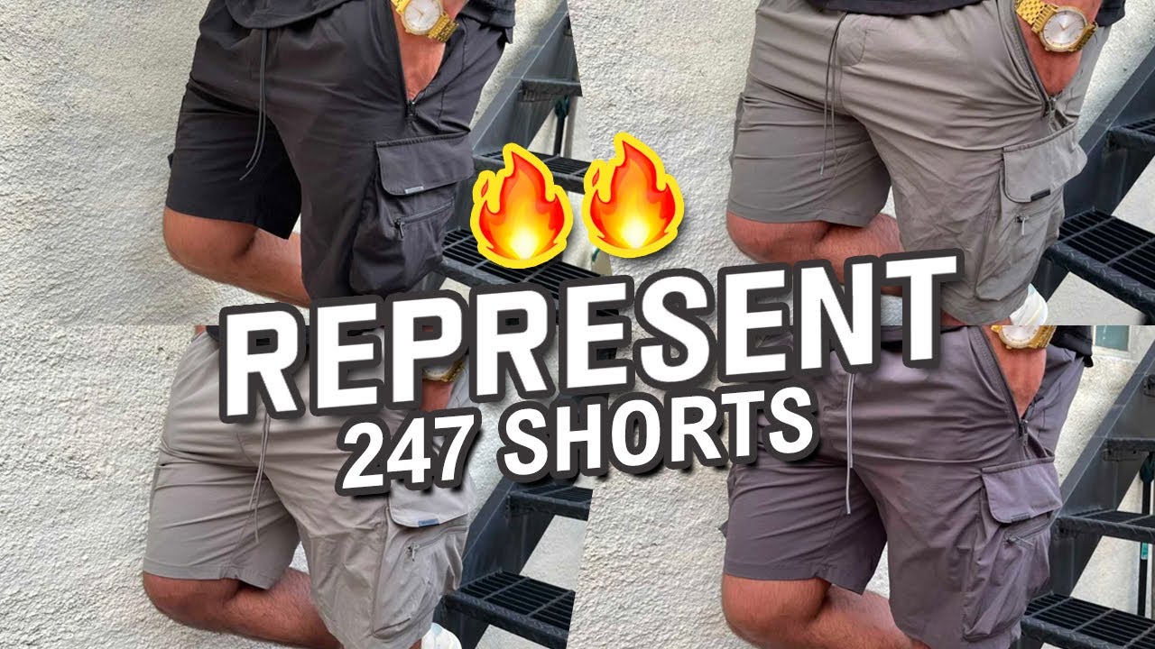 247 Shorts | Represent Clothing | Sizing, Review and look book!