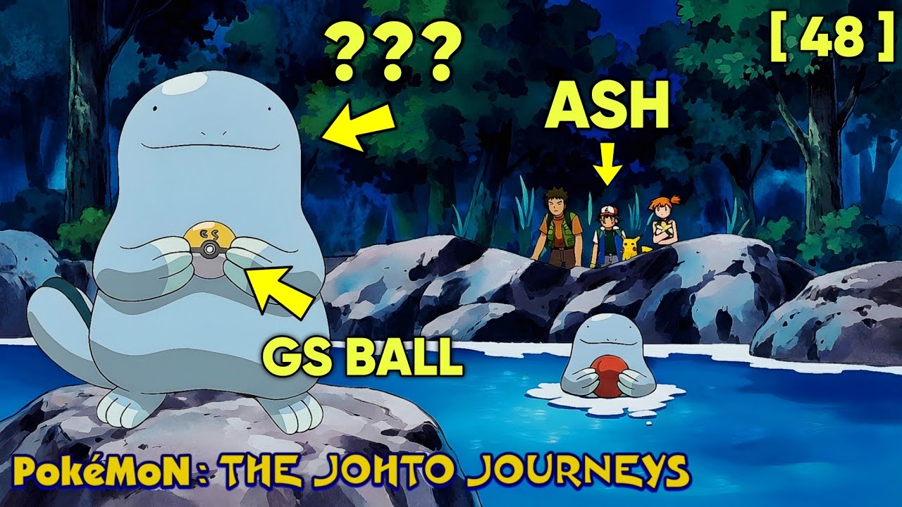 NINAKAW NG POKÉMON ANG GS BALL NI ASH! | QUAGSIRE | POKEMON TAGALOG RECAP