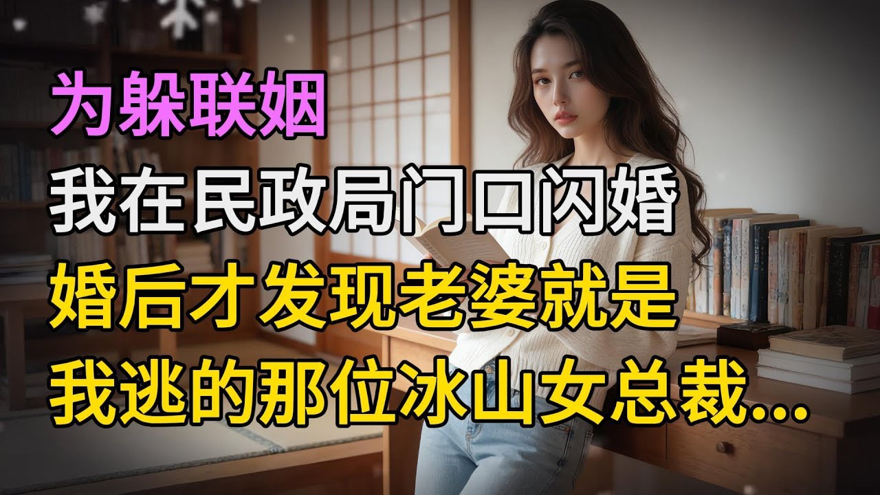 為躲聯姻，我在民政局門口閃婚，婚後才發現老婆就是我逃的那位冰山女總裁| 情感故事 | 家庭倫理 |婚姻 | 江湖李白 | X調查 | wayne調查 | 情感