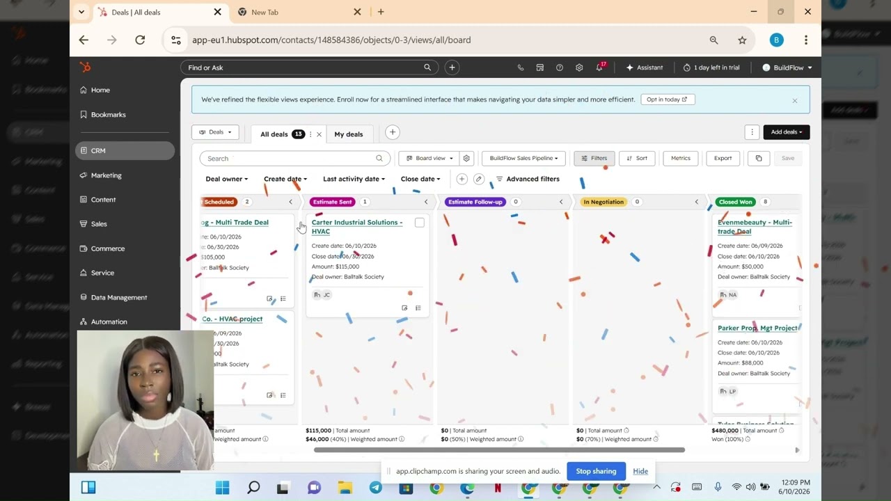 Never Drop a Project Handoff Again &mdash; HubSpot Service Hub for Contractors | BuildFlow Co. Ep.5