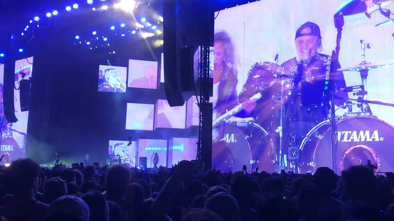 Metallica at Chicago’s lalapalooza 