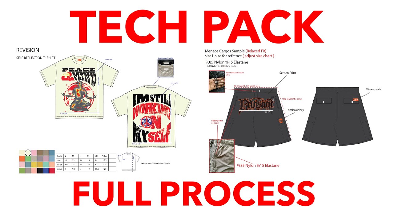 HOW TO MAKE A TECH PACK 2023| Full process