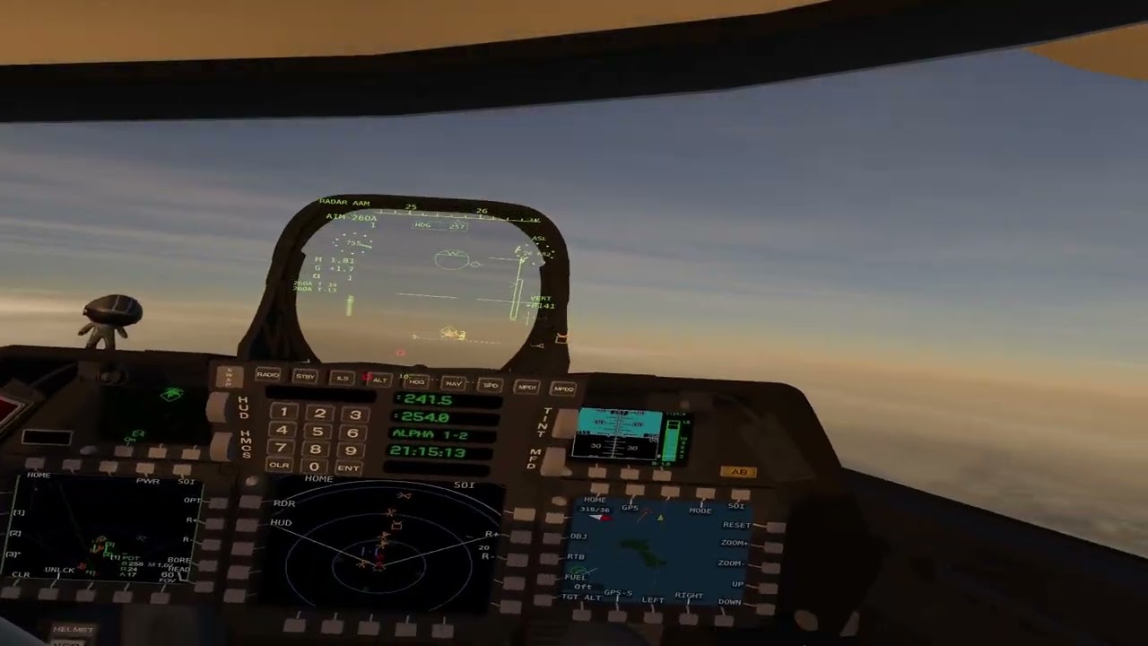 First mission in F-22 Raptor