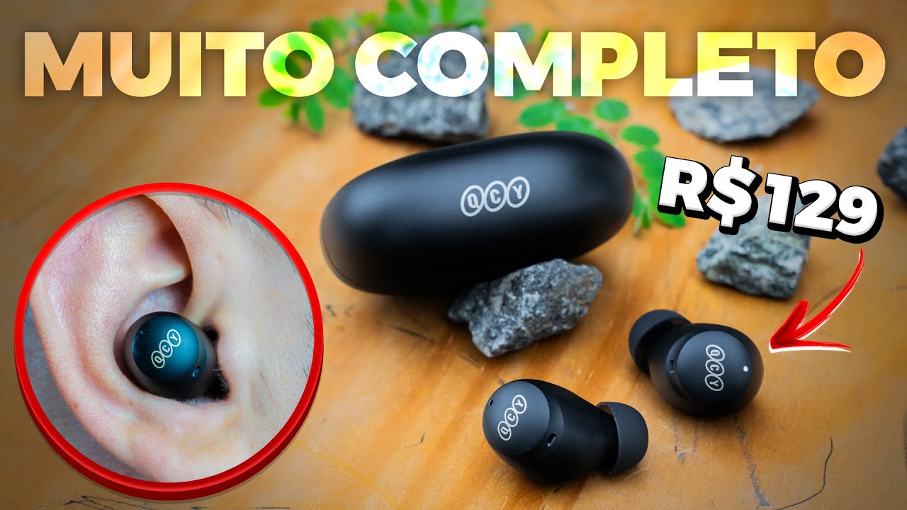 FONE MUITO COMPLETO POR ESSE PRE&Ccedil;O! QCY ARCBUDS HT07 REVIEW