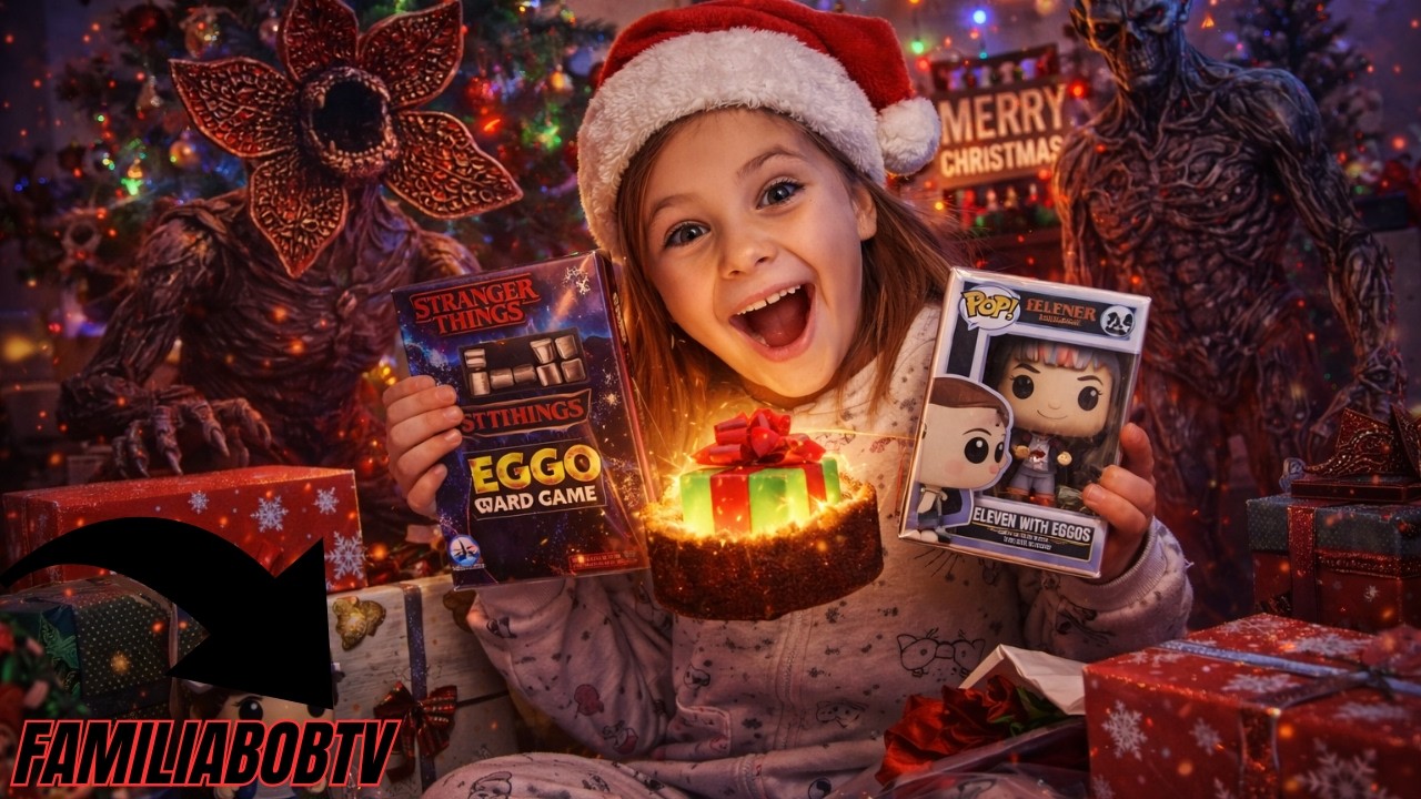 👉 Alaya y sus regalos de Stranger Things 🎁✨