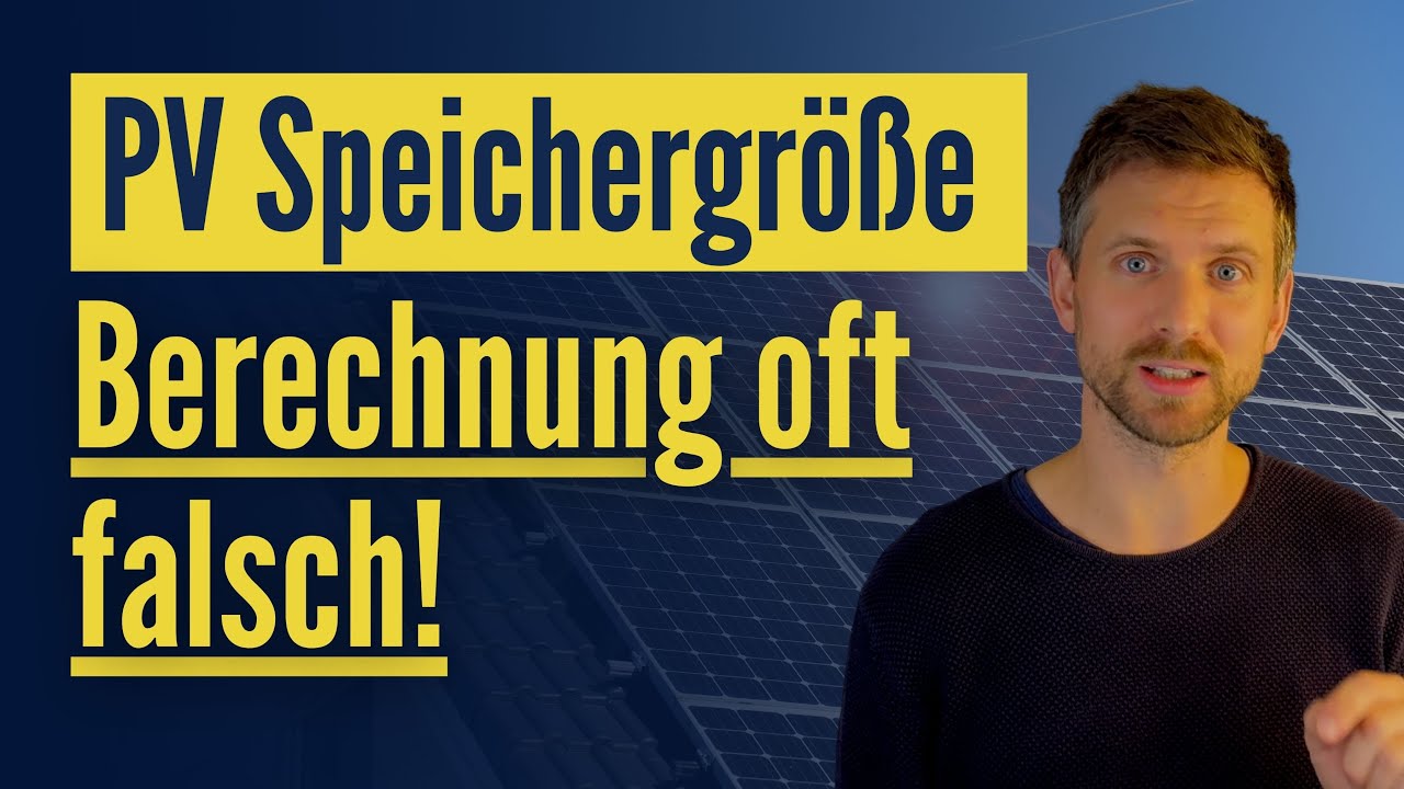 Photovoltaik und Speicher: Welche Gr&ouml;&szlig;e lohnt sich?