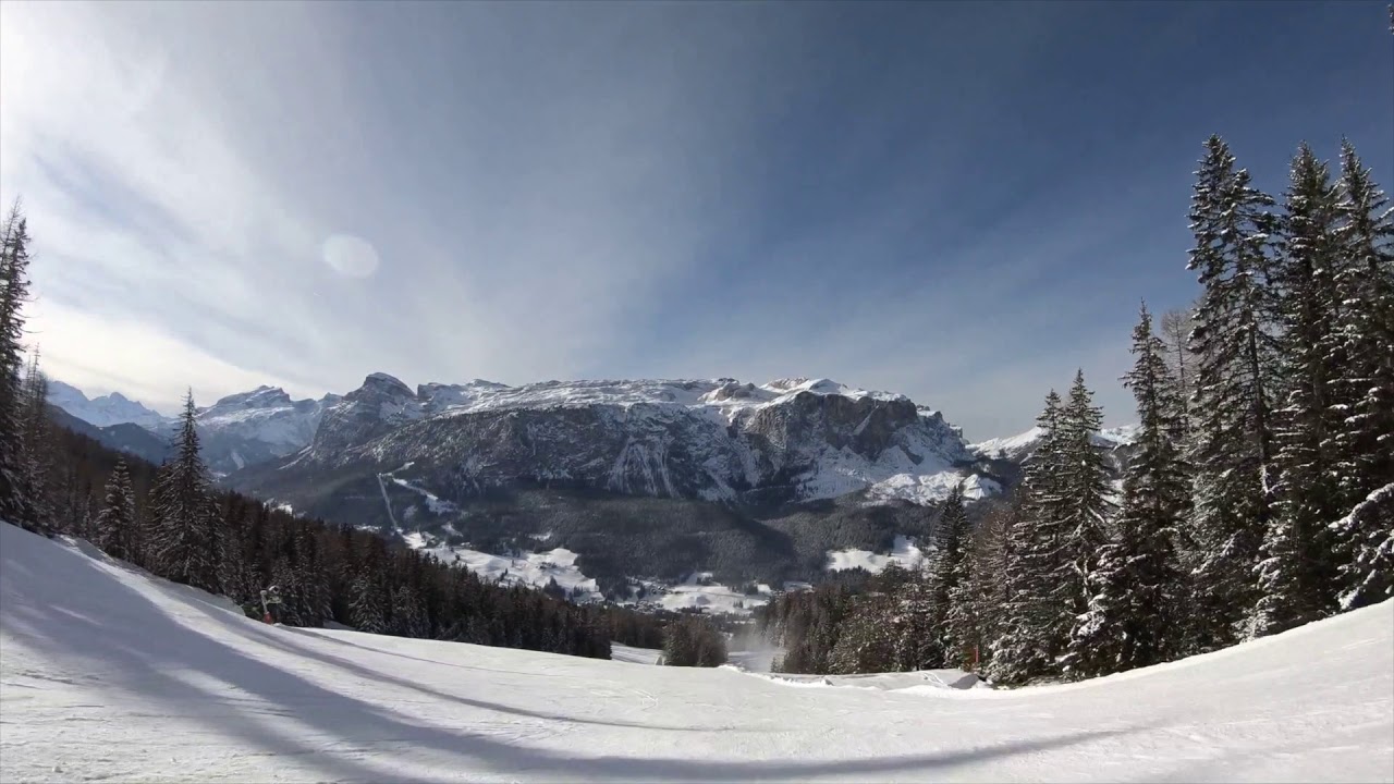 Santa Croce slope Alta Badia Dolomites